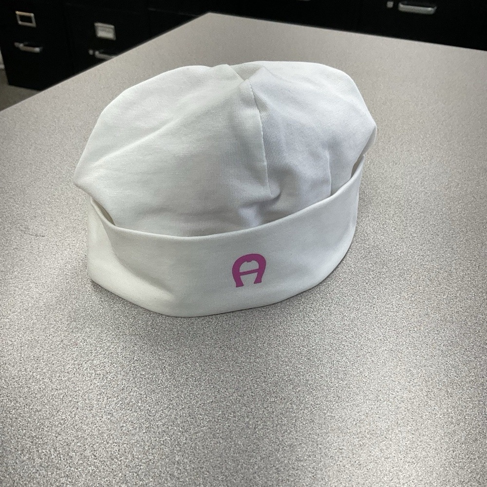 NWT Aigner Baby Hat Folded Brim Designer